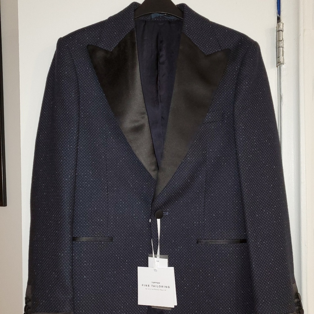 Topman Men's Formal Suit Jacket, Size 36R